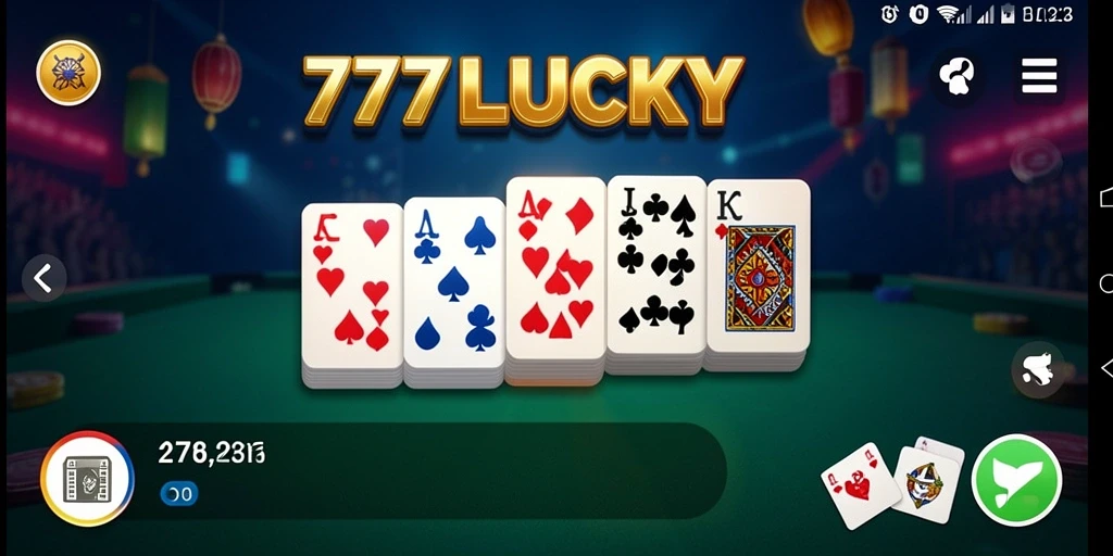 Screenshot utama dari gameplay Domino di 777LUCKY.