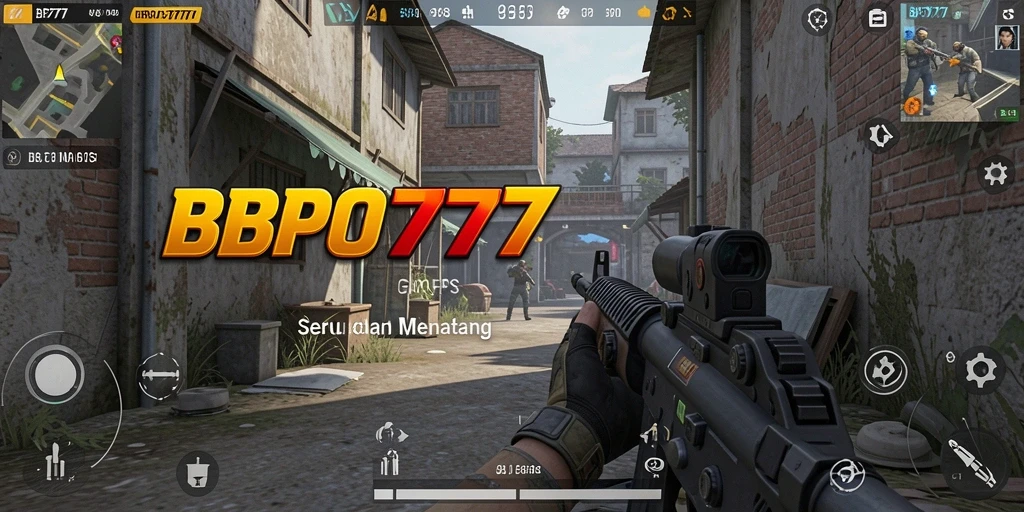 Gameplay BPO777 menampilkan aksi tembak-menembak yang mendebarkan.