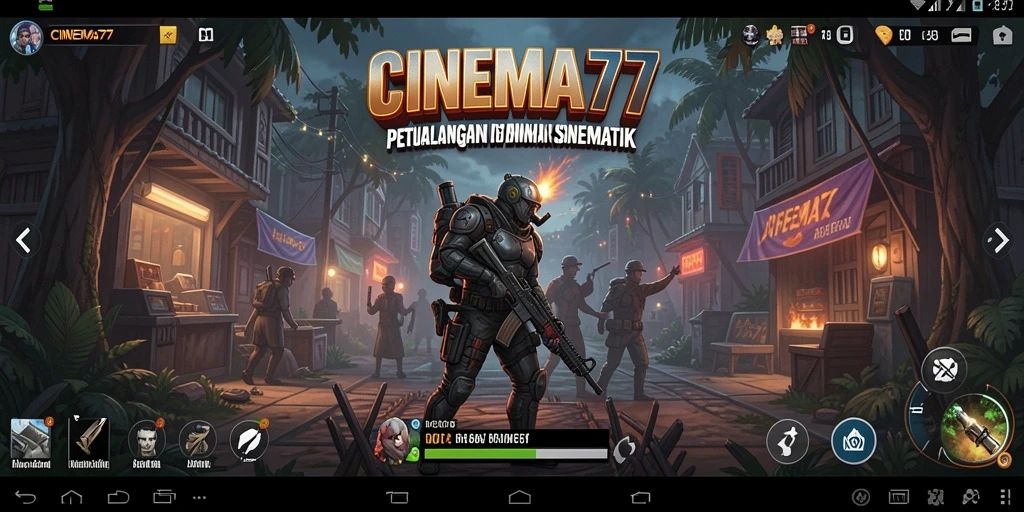 Gameplay CINEMA77 yang menegangkan dan penuh petualangan.