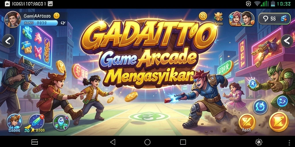 Tampilan gameplay seru dari GADAITOTO yang menghibur.