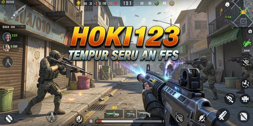 Tampilan gameplay HOKI123 yang mendebarkan saat pertempuran berlangsung.