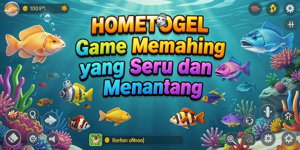 Tangkapan terbaik dalam HOMETOGEL saat memancing.