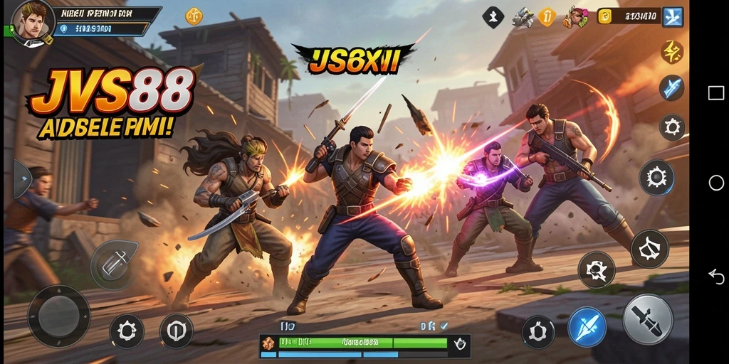 Menampilkan aksi seru dan gameplay yang menggugah semangat dalam JVS88.