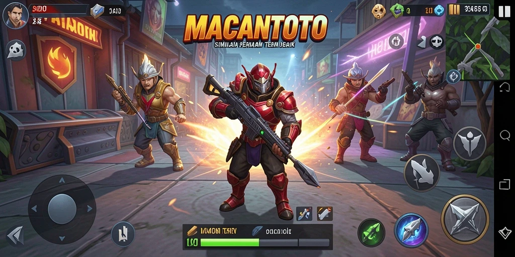 Tampilan gameplay seru dari MACANTOTO yang membuat ketagihan.
