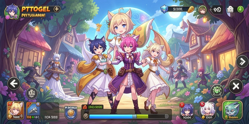 Tangkap momen seru gameplay PTTOGEL di dunia Anime.