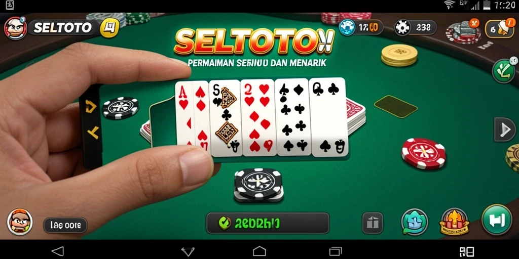 Tampilan gameplay seru dari SELTOTO yang menggugah selera bermain.