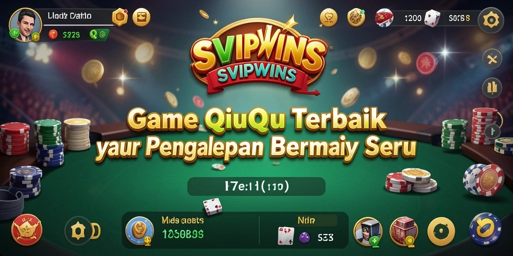 Screenshot gameplay QiuQiu yang menegangkan di SVIPWINS.
